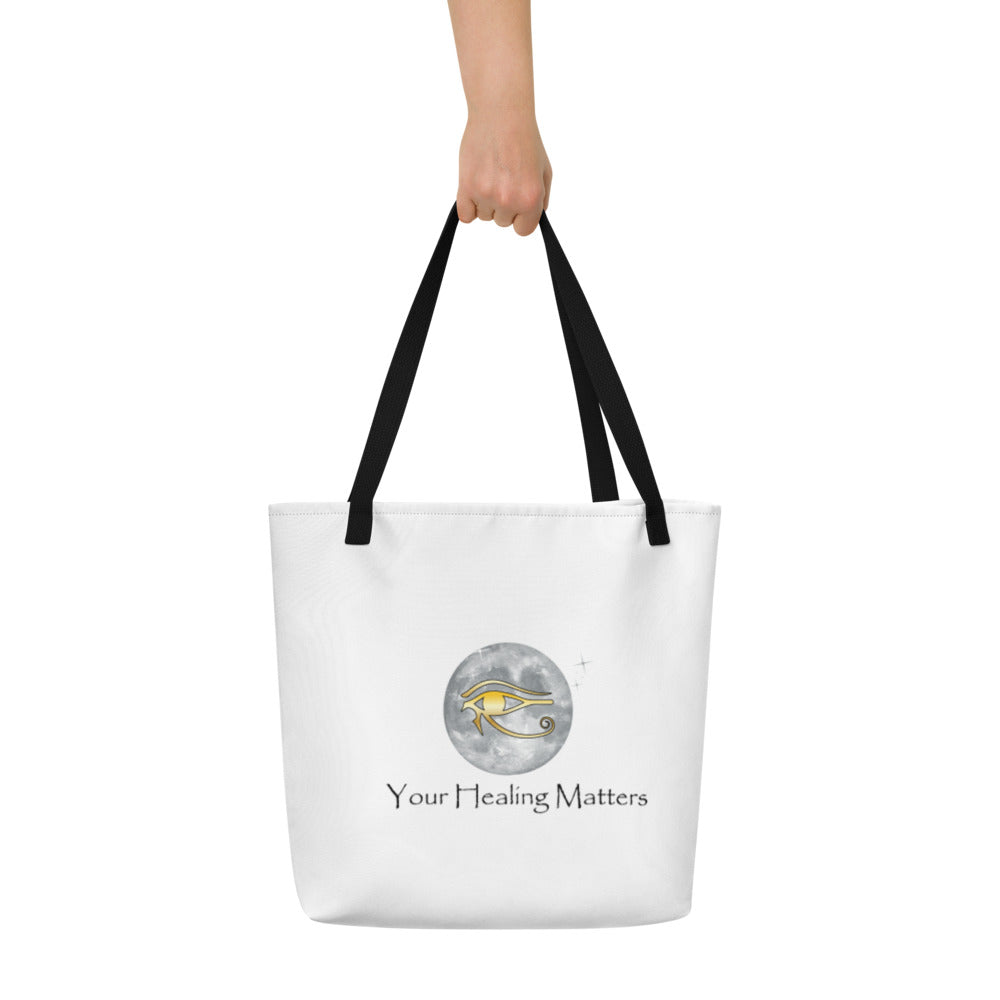 All-Over Print Large Tote Bag/beach bag