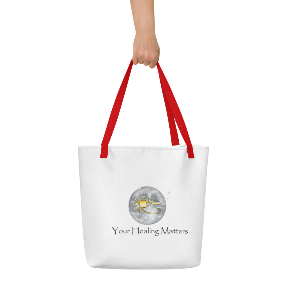 All-Over Print Large Tote Bag/beach bag